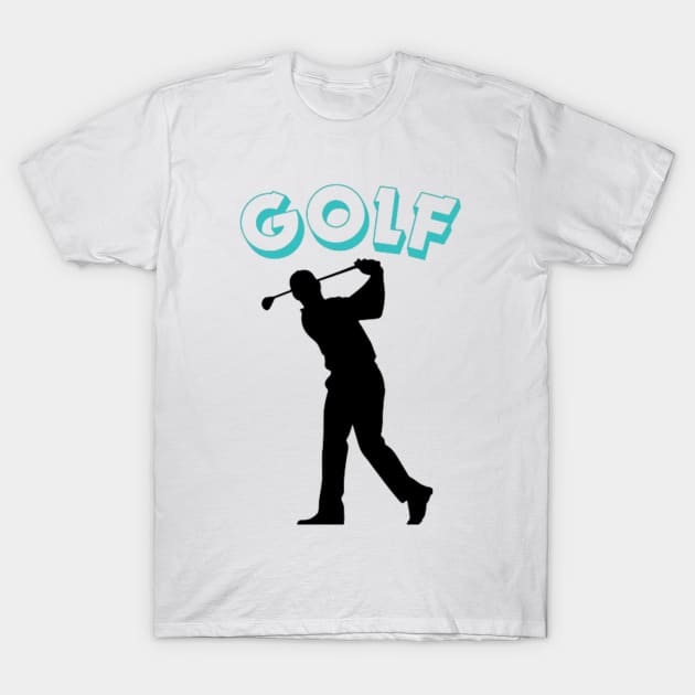 golf player T-Shirt by Nahlaborne